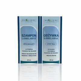 bioelixire-zestaw-wygladzajacy-lamelarny-szampon-odzywka-2-x-20-ml