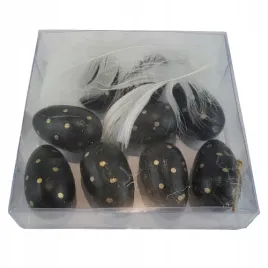 zestaw-jajka-czarne-w-kropki-komplet-9-sztuk
