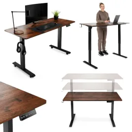 biurko-elektryczne-regulowane-gamingowe-komputerowe-regulacja-wysokosci