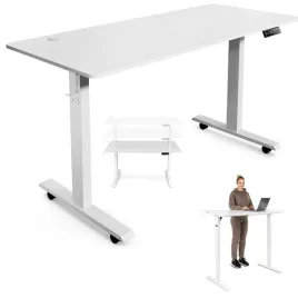 biurko-elektryczne-biale-gamingowe-komputerowe-regulacja-wysokosci-do-118cm