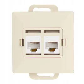 abex-gniazdo-telefoniczne-podwojne-2xrj45-kat-5-bezowe-gtp-20p-m