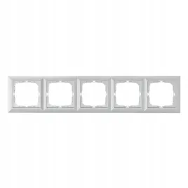 abex-ramka-pieciokrotna-5x-do-serii-perla-srebrny-ip20-81x356x6mm-ra-5p