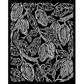 szablon-dekoracyjny-stamperia-kstd148-20x25-cm-kakao-ziarna-kakaowca
