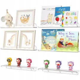 polka-scienna-regal-na-ksiazki-dla-dzieci-akryl-6-szt-381x86x45-cm
