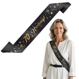 szarfa-urodzinowa-70-urodziny-glamour-czarno-zlota-160-cm