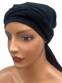 czarna-chusta-damska-lara-008-z-muslinu-turban-takze-po-chemioterapii