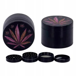 mlynek-grinder-4-czesciowy-metalowy-rozowy-lisc-50mm