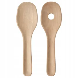 ikea-skallknekt-sztucce-salatkowe-2-szt-23-cm-lita-brzoza-drewniane