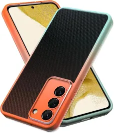 etui-galaxy-s22-plus-newtop-pomaranczowe-tpu-ochrona