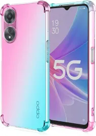 etui-comaku-oppo-a78-5g-gradient-silikonowe-rozowo-zielone-tpu