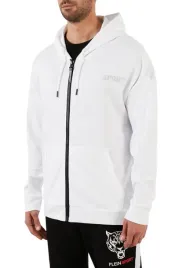 bluza-meska-plein-sport-c-neck-biala-rozpinana-z-kapturem