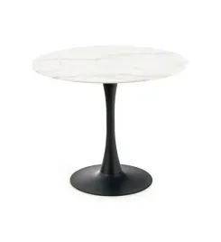 ekskluzywny-stol-okragly-ambrosio-blat-bialy-marmur-nogi-czarne-90-cm
