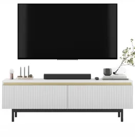 szafka-rtv-glamour-bialy-mat-komoda-rtv-rama-czarna-metalowa-140-cm