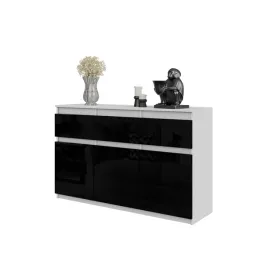 komoda-noah-120-cm-bialy-mat-czarny-polysk-3-szuflady-3-drzwi-3-polki