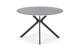 stol-avelar-okragly-120-cm-blat-czarny-bialy-noga-czarna-designerski