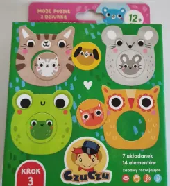 czuczu-puzzle-z-dziurka-14-elementow-zwierzatka