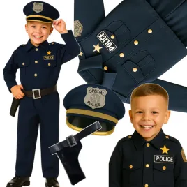 stroj-kostium-przebranie-policja-policjant-czapka-kabura-110-116