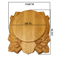 deska-pod-trofeum-kly-dzika-plaskorzezba-kolor-debowy