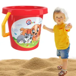 wiaderko-do-piasku-wygodny-uchwyt-kolorowa-grafika-zwierzatka-na-plaze