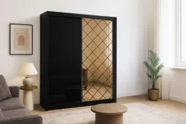 czarny-polysk-szafa-przesuwna-garderoba-200cm-kado-ps