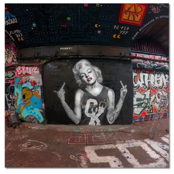 obrazy-90x90-marilyn-monroe-graffiti-stan-nowy