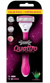 zestaw-wilkinson-quattro-for-women-5x-wklady-raczka