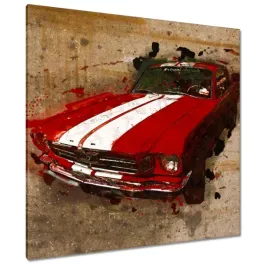 obrazy-90x90-czerwony-ford-mustang-usa
