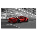obrazy-120x70-czerwone-auto-stan-nowy