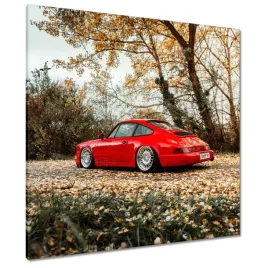 obrazy-90x90-czerwone-porsche-samochod