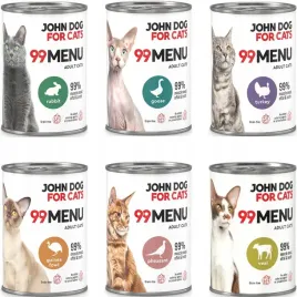 john-dog-for-cats-99-menu-karma-mokra-dla-kota-mix-6x-400g-bezzbozowa