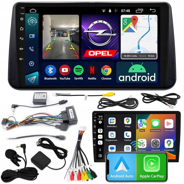 RADIO NAWIGACJA ANDROID RS-305 Opel Meriva B 2010-2017 2GB 9