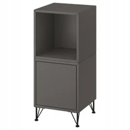 ikea-eket-kombinacja-szafek-ciemnoszary-metal-czarny-35x35x80-cm