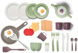 zestaw-sniadaniowy-dla-dzieci-akcesoria-kuchenne-do-zabawy-bio-dantoy-green