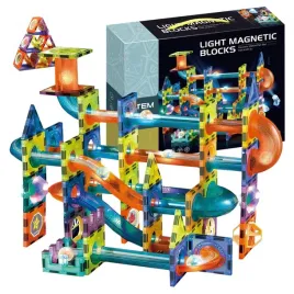 klocki-magnetyczne-konstrukcyjne-swiecacy-tor-dla-dzieci-led-zestaw-110-el