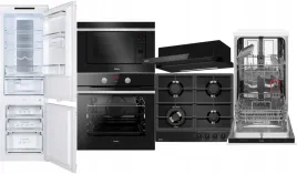 polecany-zestaw-agd-amica-czarny-inox-z-lodowka-i-zmywarka-45cm-do-zabudowy