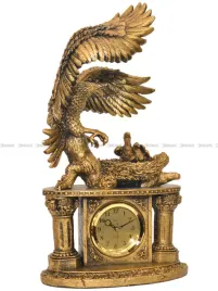 zegar-kominkowy-figurka-orzel-adler-80135-a-28x52-cm