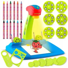 projektor-do-nauki-rysowania-rzutnik-ricokids-36-slajdow-i-12-kredek