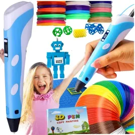 dlugopis-3d-niebieski-drukarka-3d-pen-dzieci-wklad-110m-mata-szablony