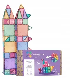 klocki-magnetyczne-pastel-starter-pack-64-el-connetix-zestaw-startowy