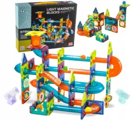 klocki-magnetyczne-swiecace-tor-kulkowy-konstrukcyjny-110-ele-kulodrom-duze