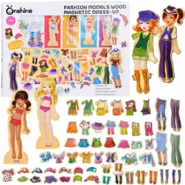 drewniane-puzzle-magnetyczne-ubranka-moda-stylizacje-4-modelki-za4807