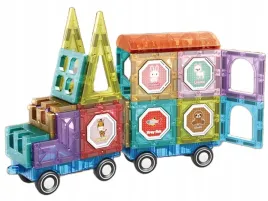 klocki-magnetyczne-edukacyjne-panele-samochod-auta-figury-zestaw-51-el