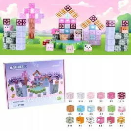 klocki-magnetyczne-3d-ogrod-wrozek-budynki-rosliny-pieski-kotki-110-el