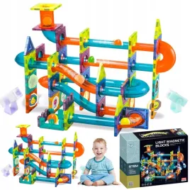 klocki-magnetyczne-konstrukcyjne-3d-zestaw-xxl-tor-kulkowy-110-elementow