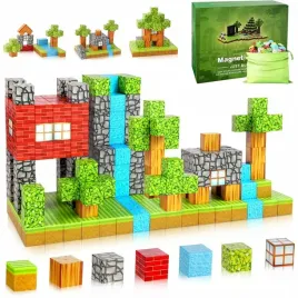 klocki-magnetyczne-szesciany-dla-dzieci-1-ludzik-100-klockow-pomysl-zestaw