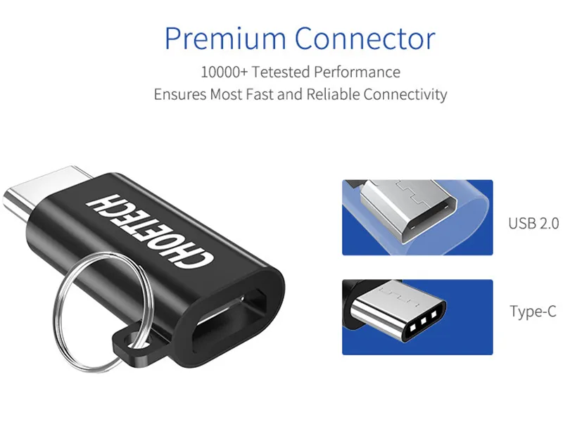 adapter-przejsciowka-choetech-micro-usb-usb-c-typ-c-czarny