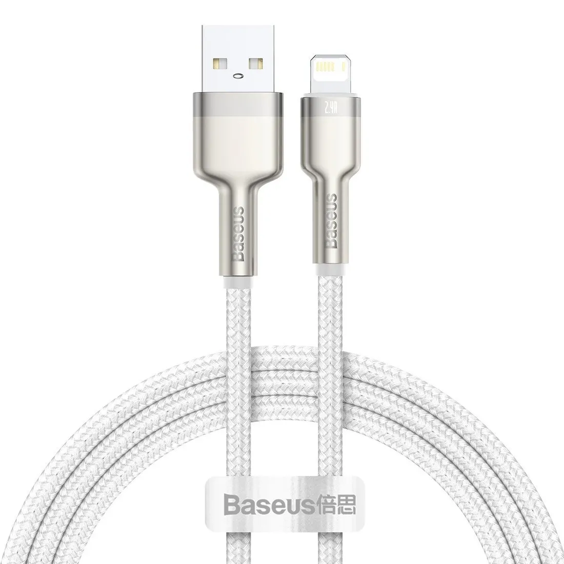kabel-usb-do-lightning-baseus-cafule-2-4a-1m-bialy-stan-nowy