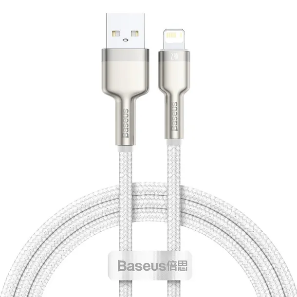 kabel-usb-do-lightning-baseus-cafule-2-4a-1m-bialy-stan-opakowania-oryginalne