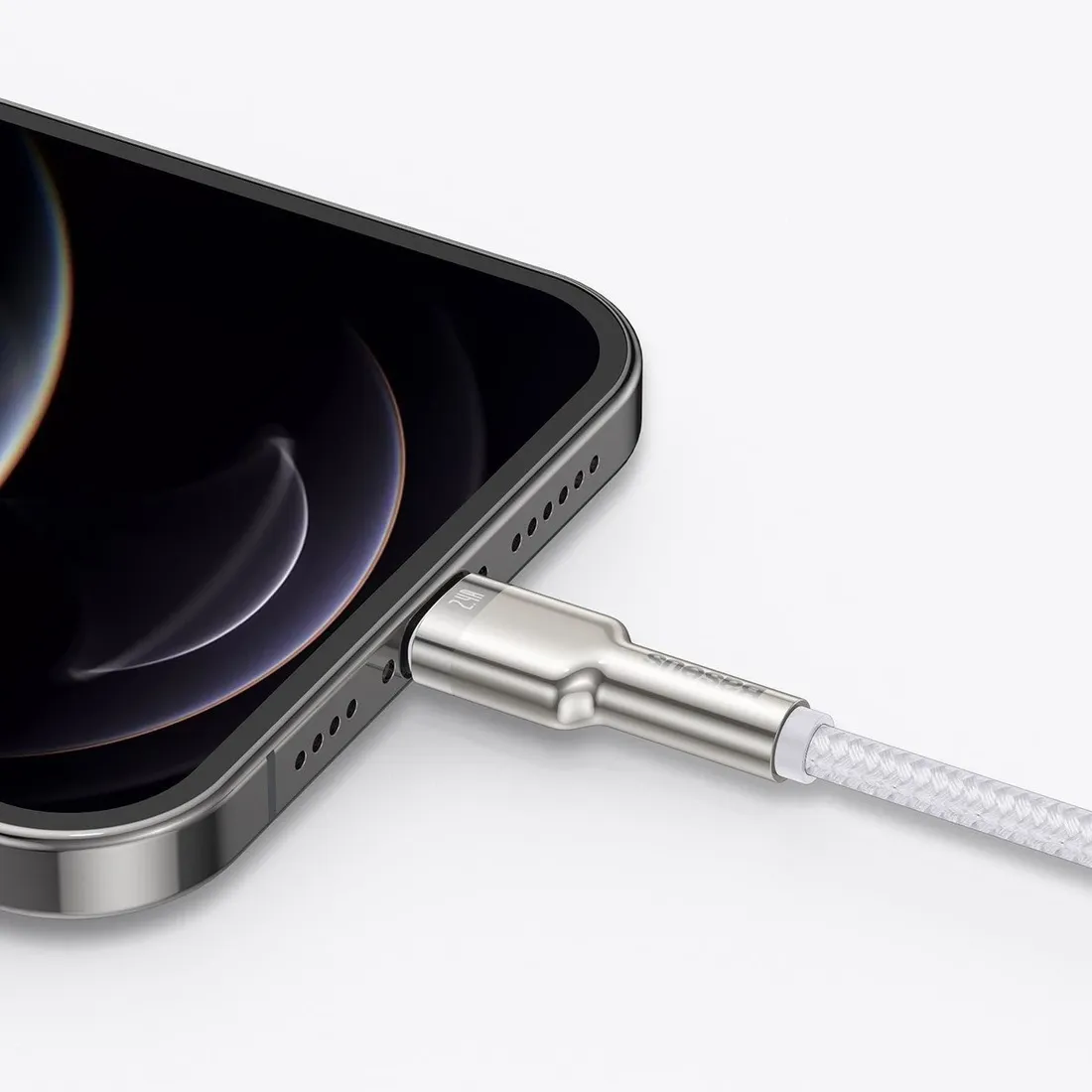 kabel-usb-do-lightning-baseus-cafule-2-4a-1m-bialy-stan-nowy