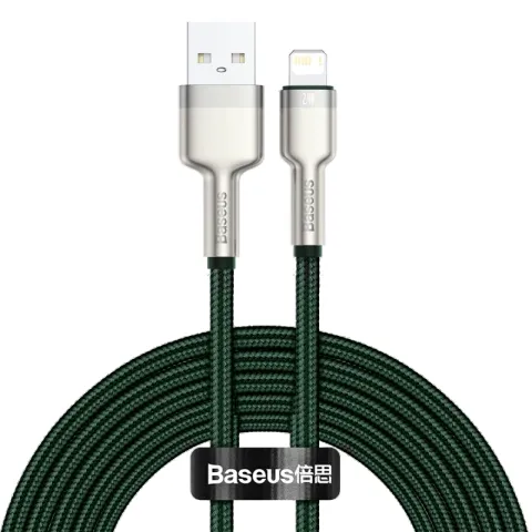 kabel-usb-do-lightning-baseus-cafule-2-4a-2m-zielony-stan-nowy
